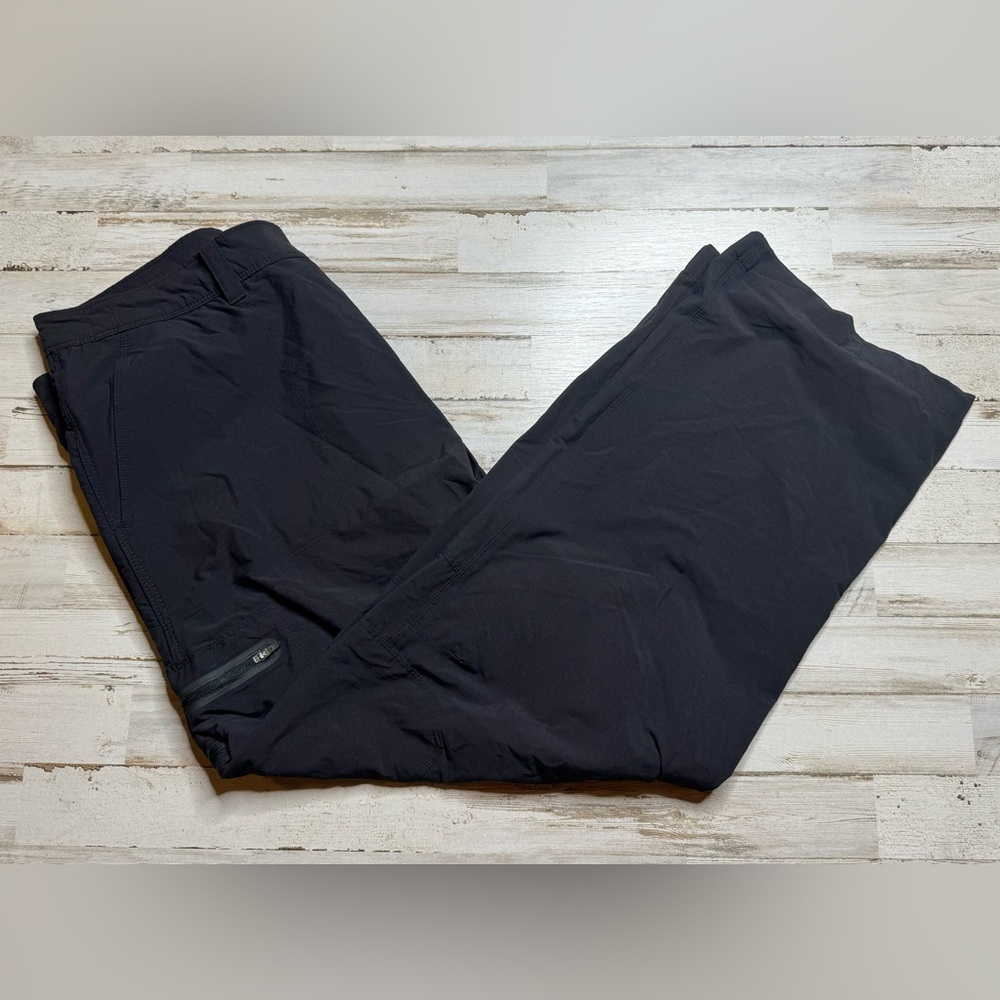 L.L Bean Pants Mens Sz 38x29 Black Nylon Cresta Hiking Water Resistant - Picture 10 of 10